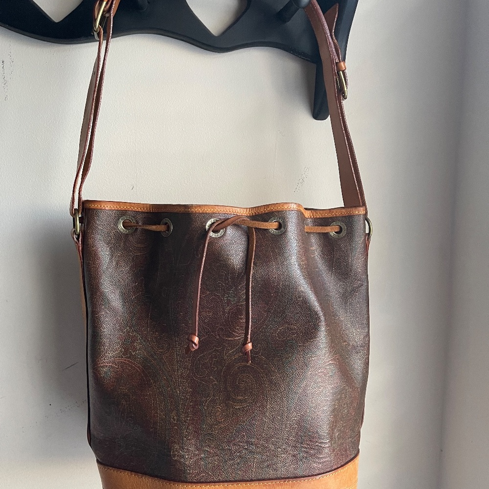 ETRO Milano Bucket Style Handbag